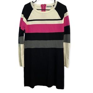 D20 Eliza J Striped Sweater Dress Size M